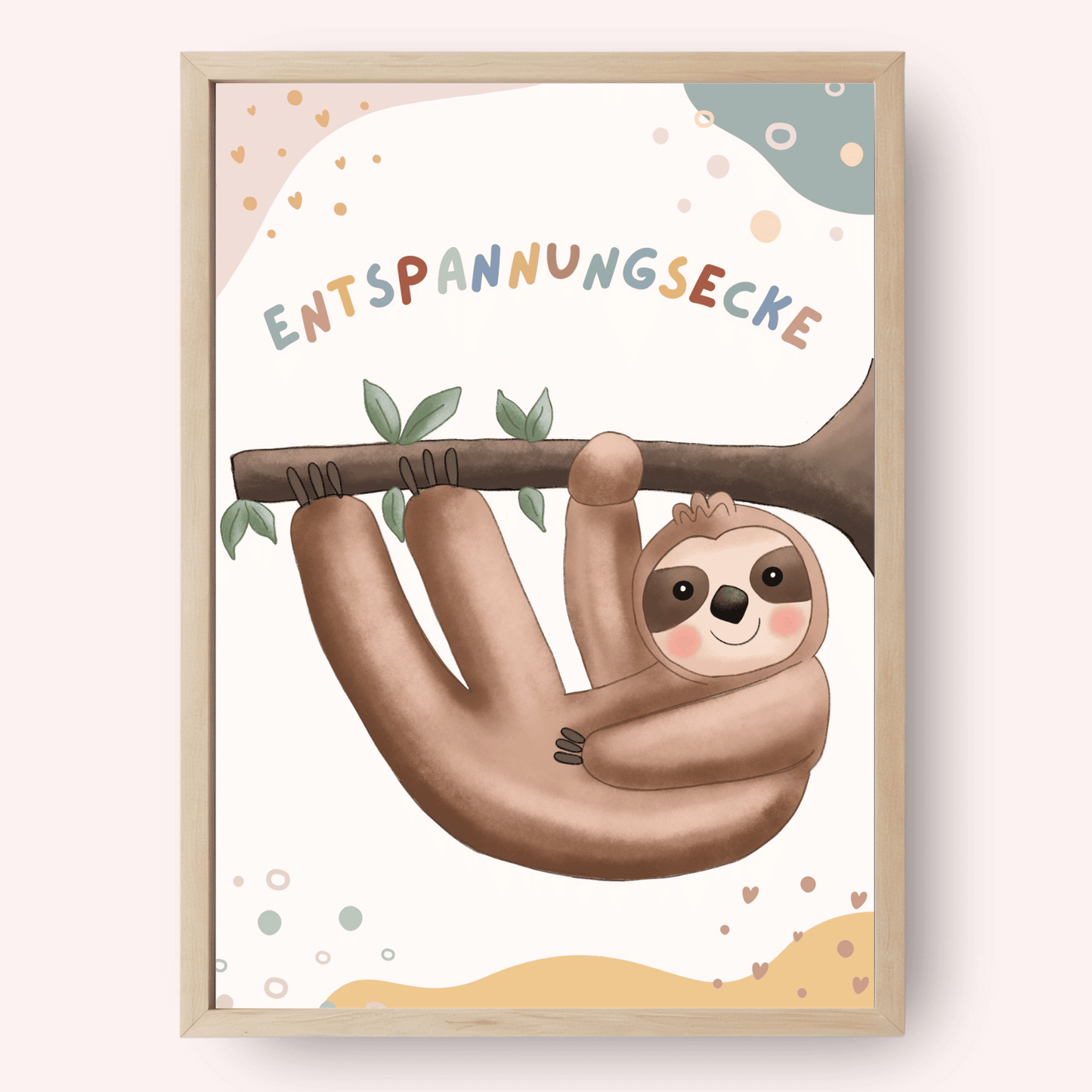 Poster „Entspannungsecke“