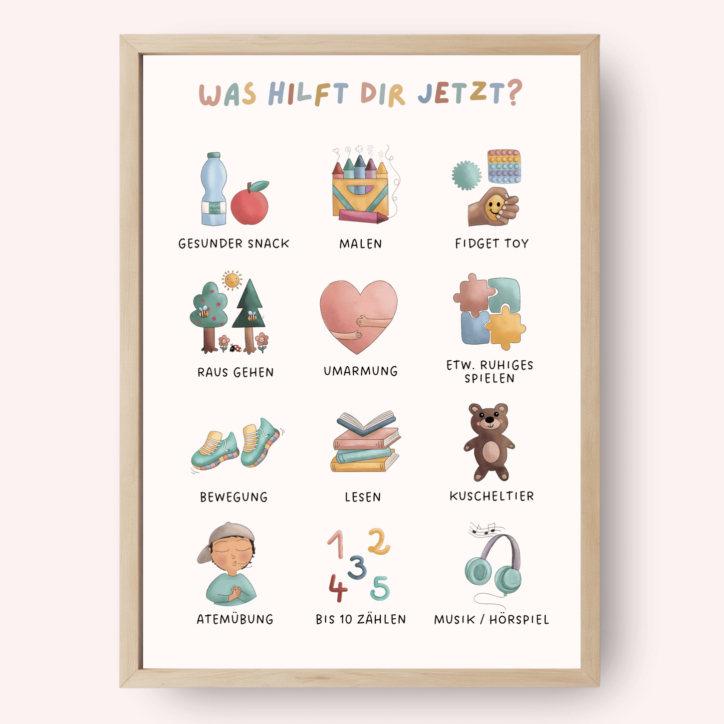 Poster „Entspannungsstrategien“