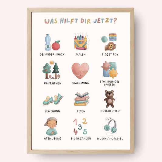 Poster „Entspannungsstrategien“