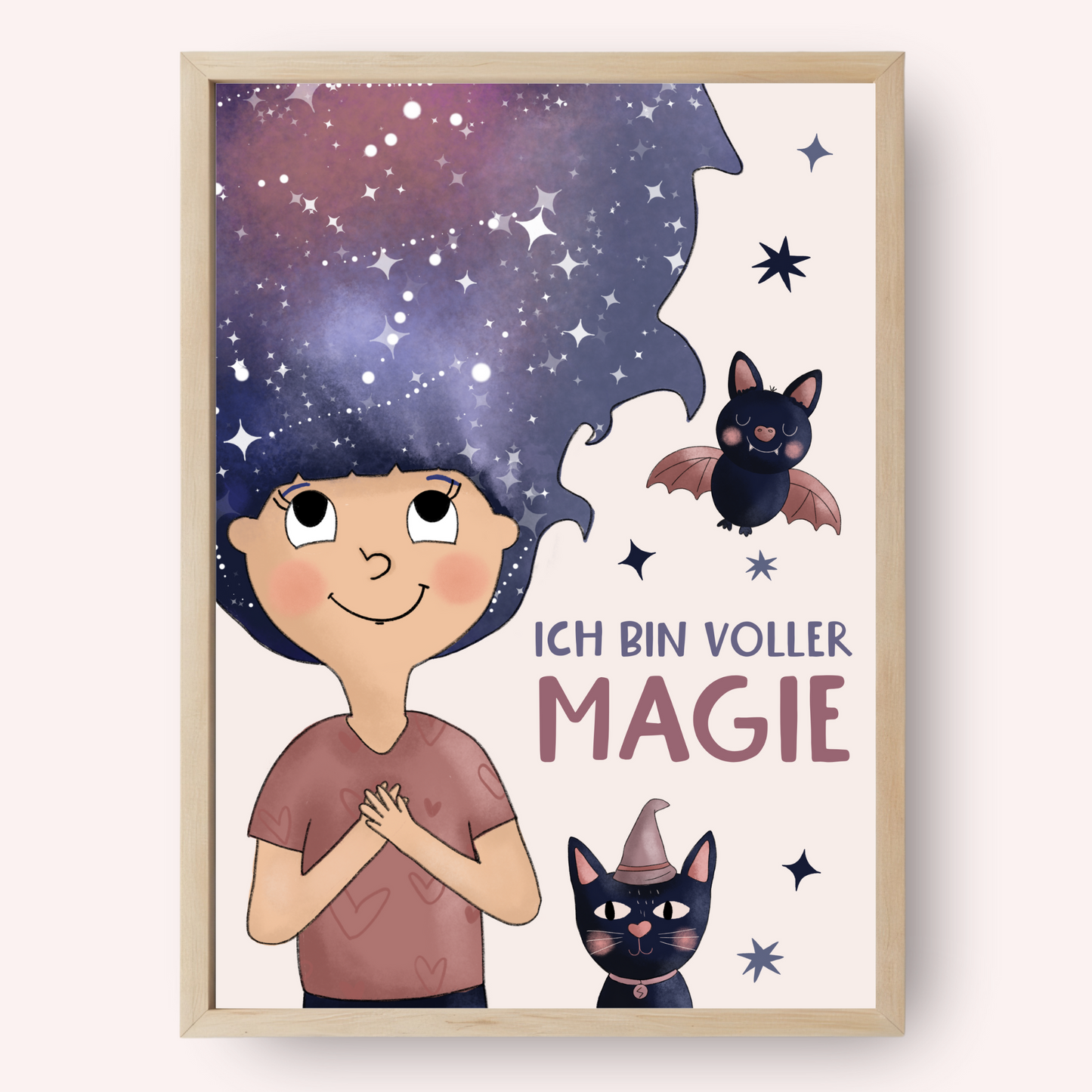 Poster „Ich bin voller Magie“