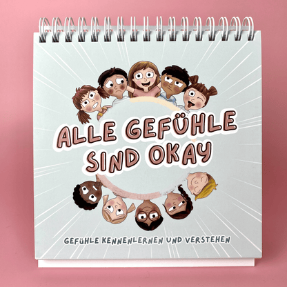 Aufsteller „Alle Gefühle sind okay“ - Gefühle kennenlernen