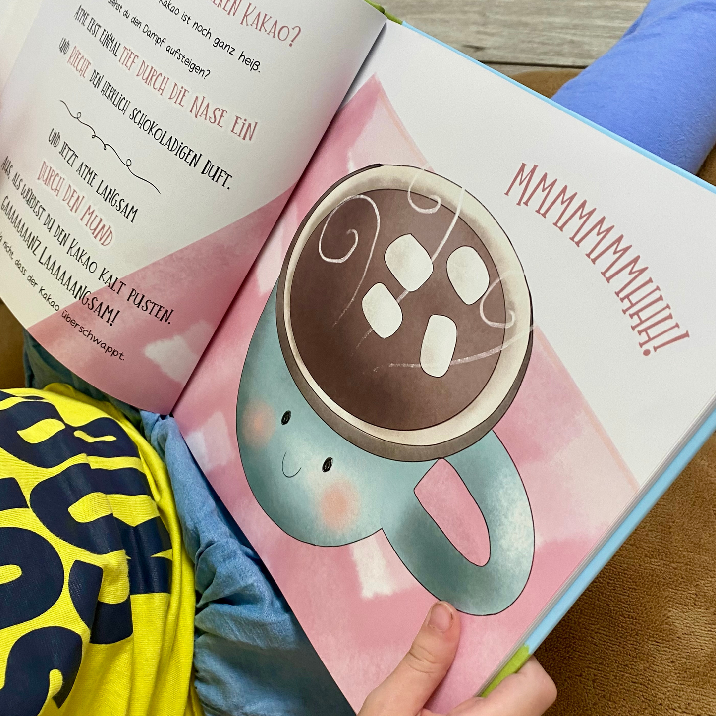 „Atme dieses Buch“ - Mitmachbuch zum Entspannen