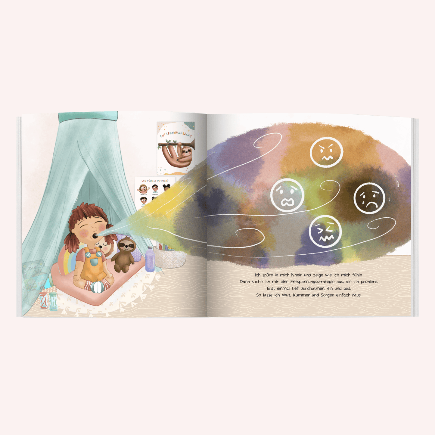 „Komm mit mir in die Entspannungsecke“ (Buch Hardcover)