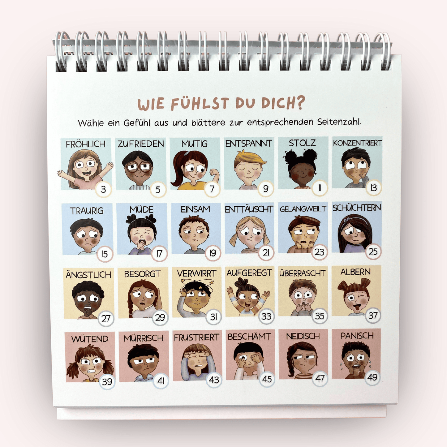 Aufsteller „Alle Gefühle sind okay“ - Gefühle kennenlernen