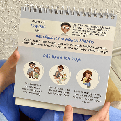 Aufsteller „Alle Gefühle sind okay“ - Gefühle kennenlernen