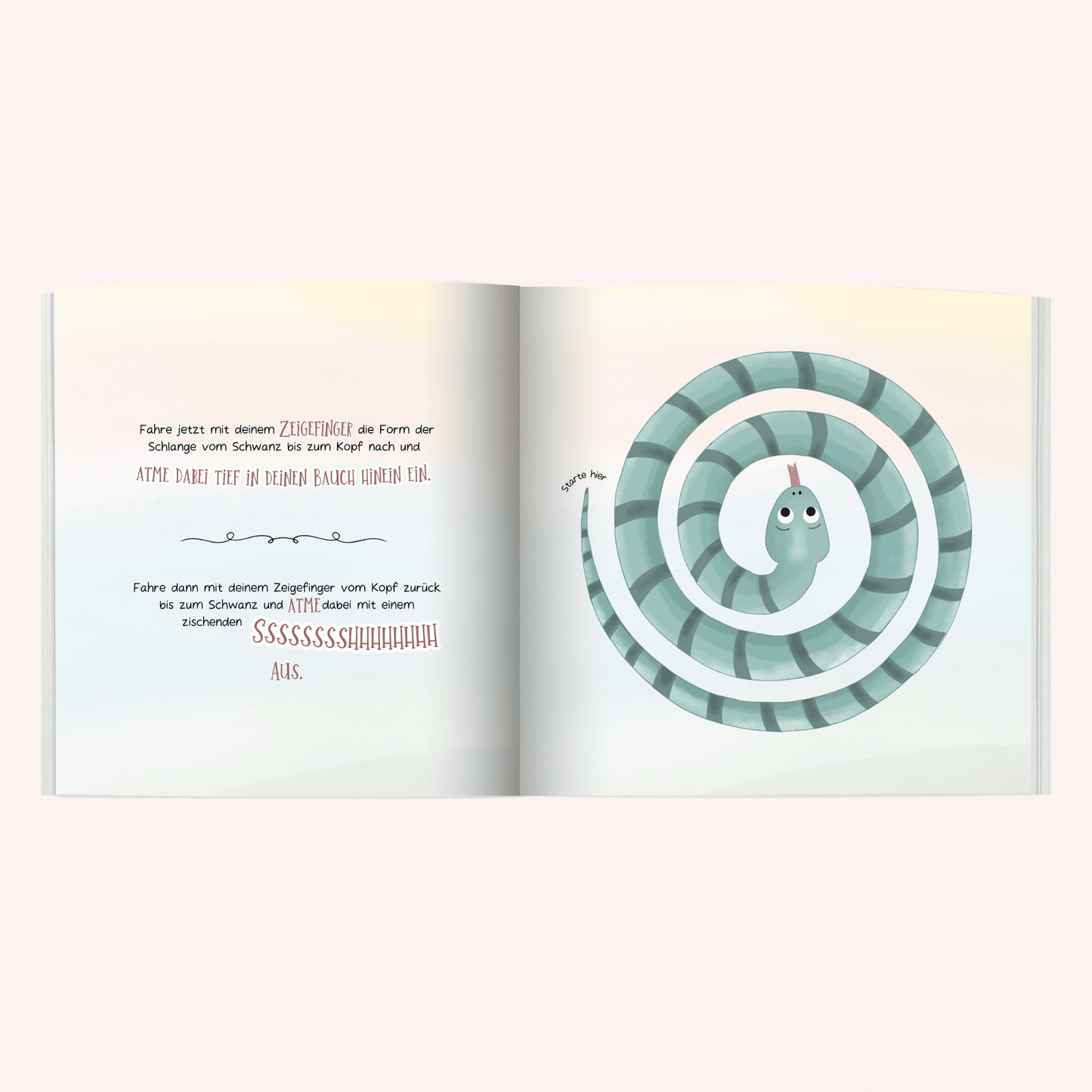 „Atme dieses Buch“ - Mitmachbuch zum Entspannen