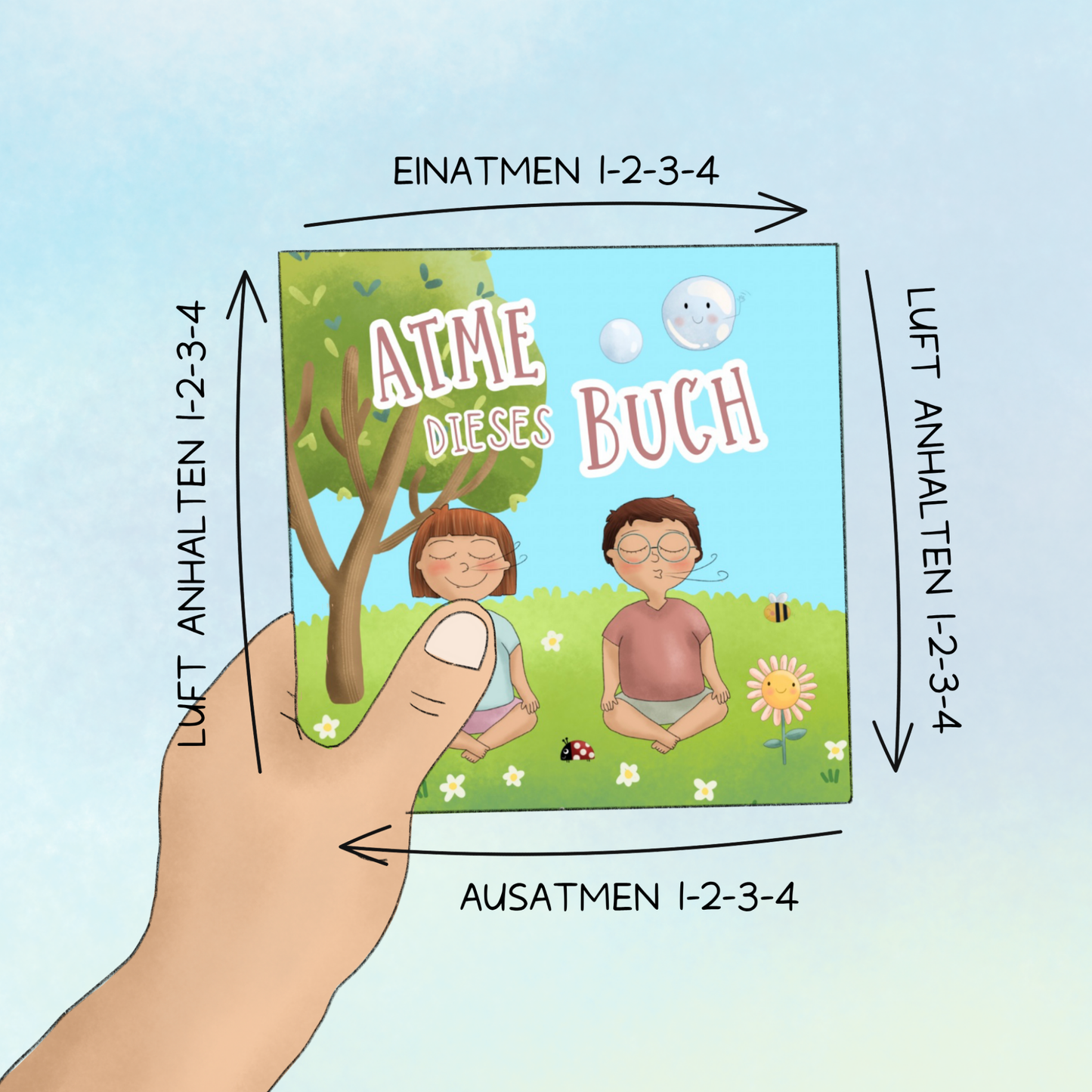 „Atme dieses Buch“ - Mitmachbuch zum Entspannen