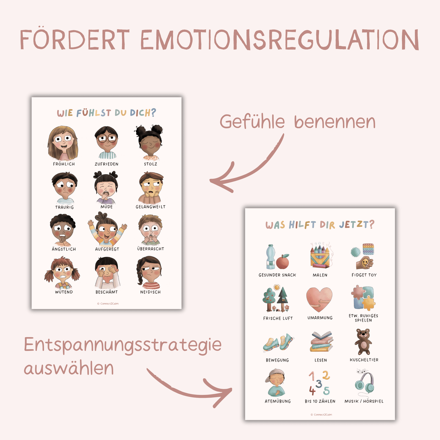 Posterset „Entspannungsecke“ Digitaler Download