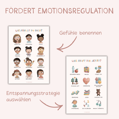 Posterset „Entspannungsecke“ Digitaler Download