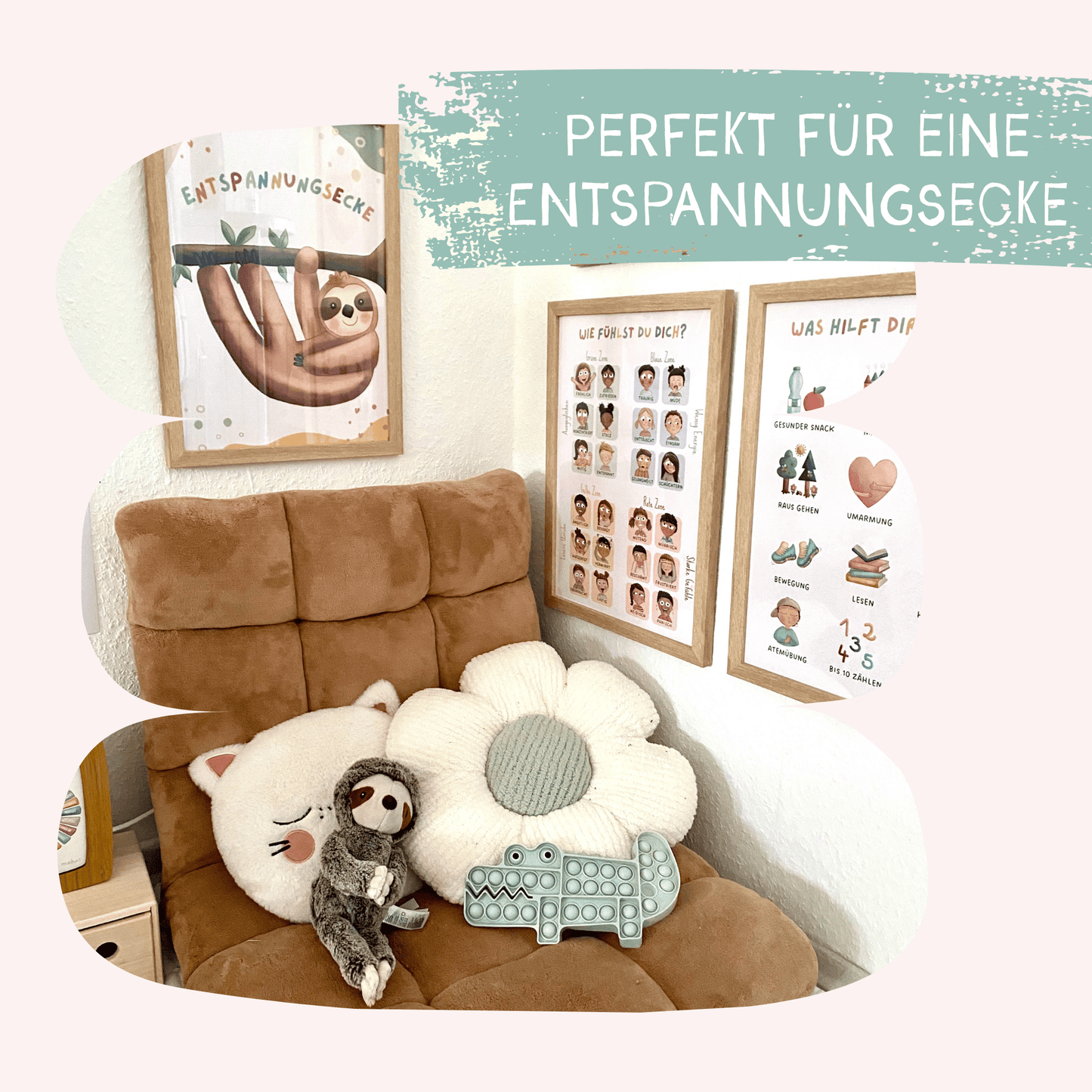 Posterset „Entspannungsecke“ Digitaler Download